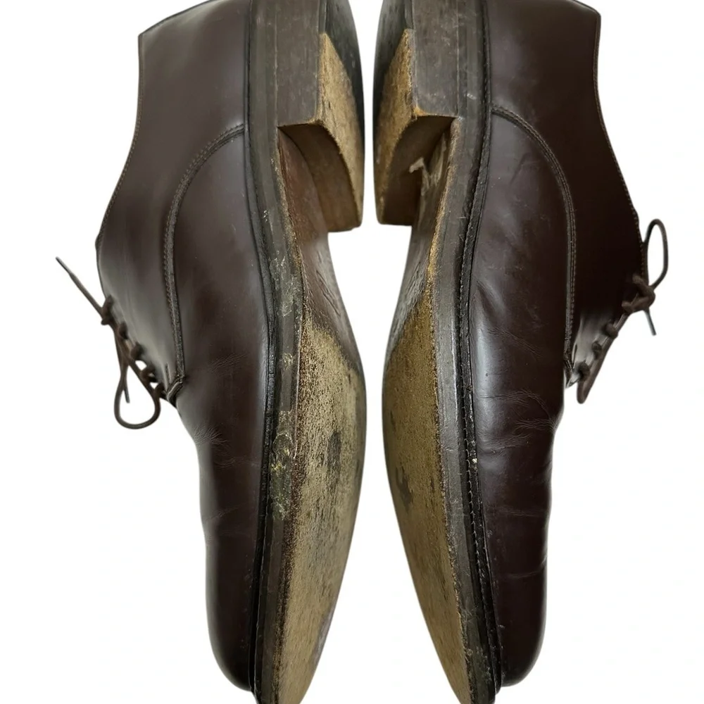 Men's Brown Leather Dress Shoes